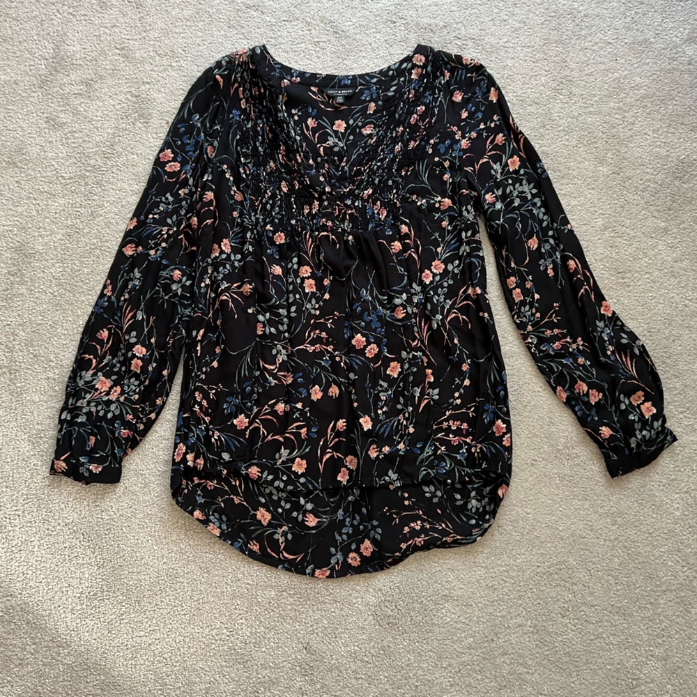 Lucky Brand Floral Shirt